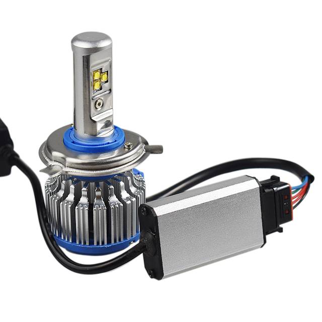 Car Accessories Auto T1 Led Light 6000k 80w 8000lm H7 H11 H4 9005 Led Light Headlight Of Automobile